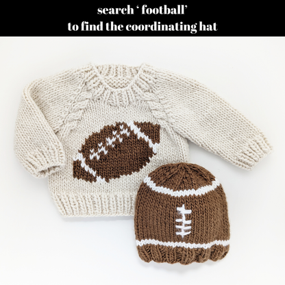 Football Sweater for Baby & Toddler due July
