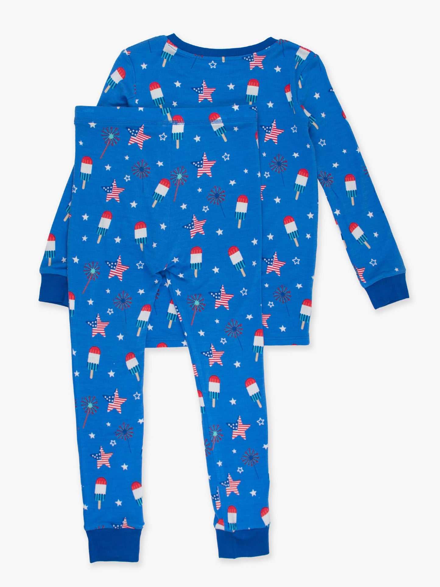 Boys Freedom Fireworks Bamboo Viscose Long Sleeve Pajama Set